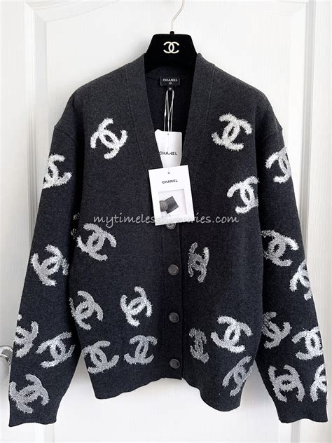 chanel cc cardigan